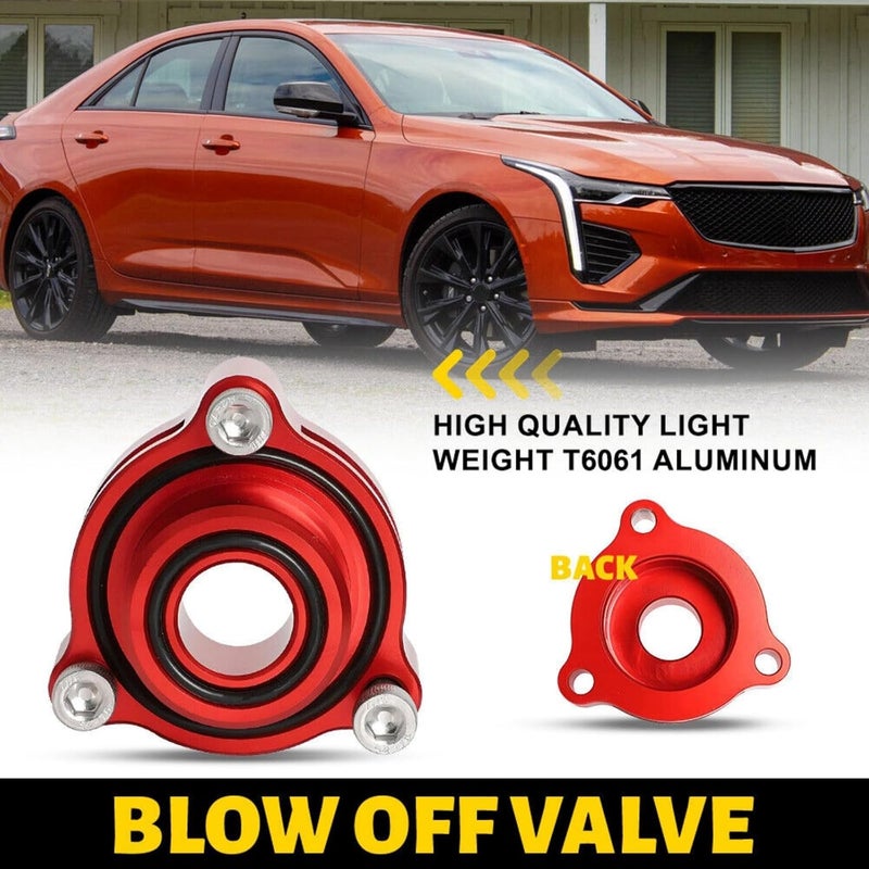 RselectMet Automotive Turbo Vacuum Adapter Compatilbe With 2.7 2019-2023 Turbo Chevy Silverado CT4 Sierra (Red) - Image 5